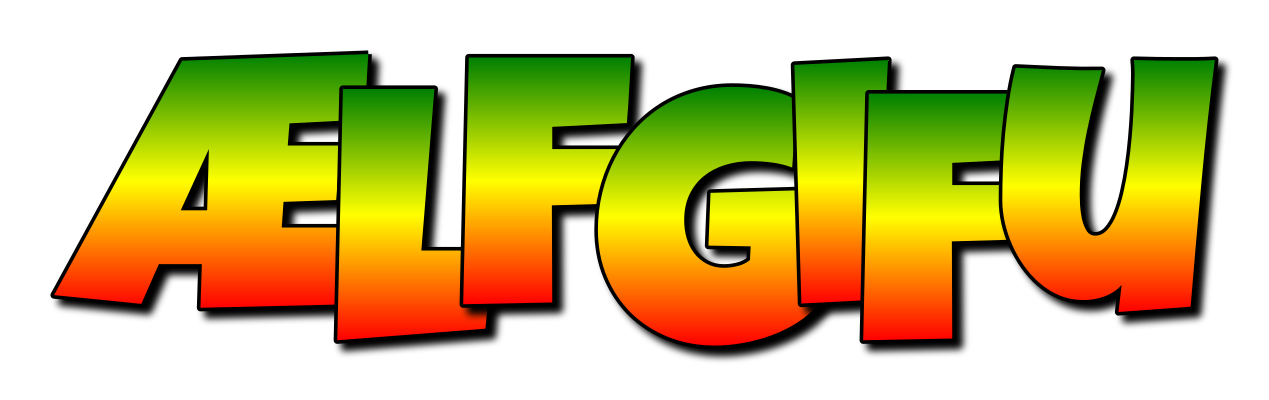 Ælfgifu mango logo