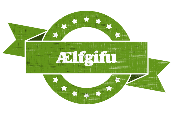 Ælfgifu natural logo