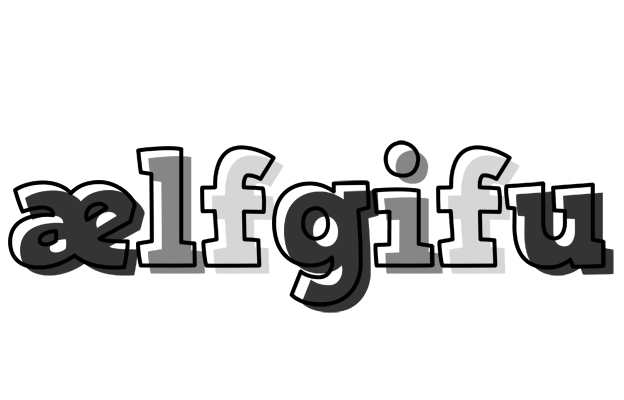 Ælfgifu night logo