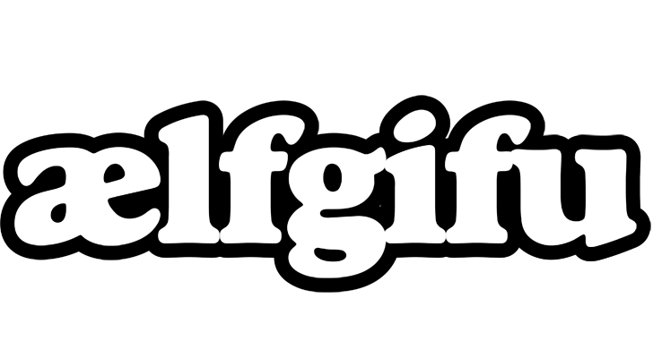 Ælfgifu panda logo