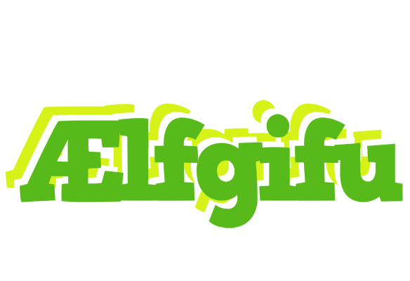 Ælfgifu picnic logo