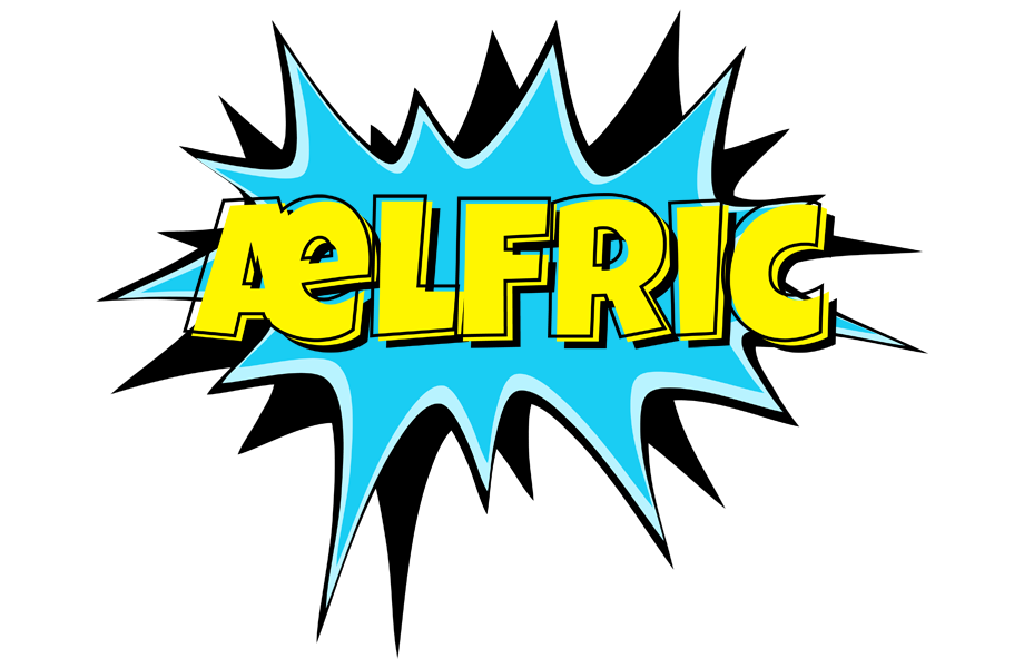 Ælfric amazing logo