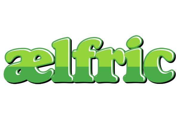 Ælfric apple logo
