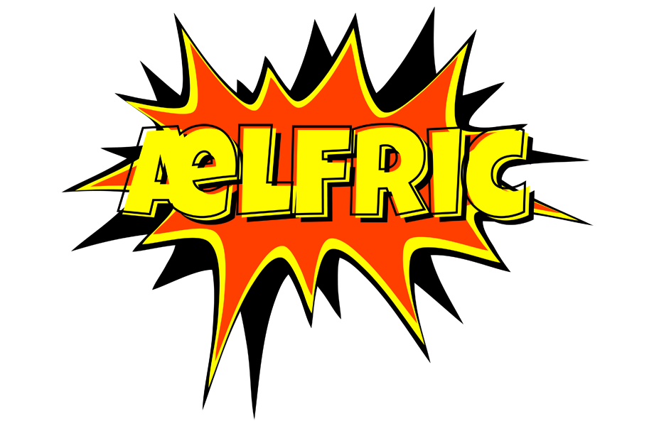 Ælfric bazinga logo