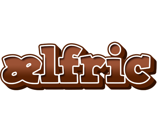 Ælfric brownie logo