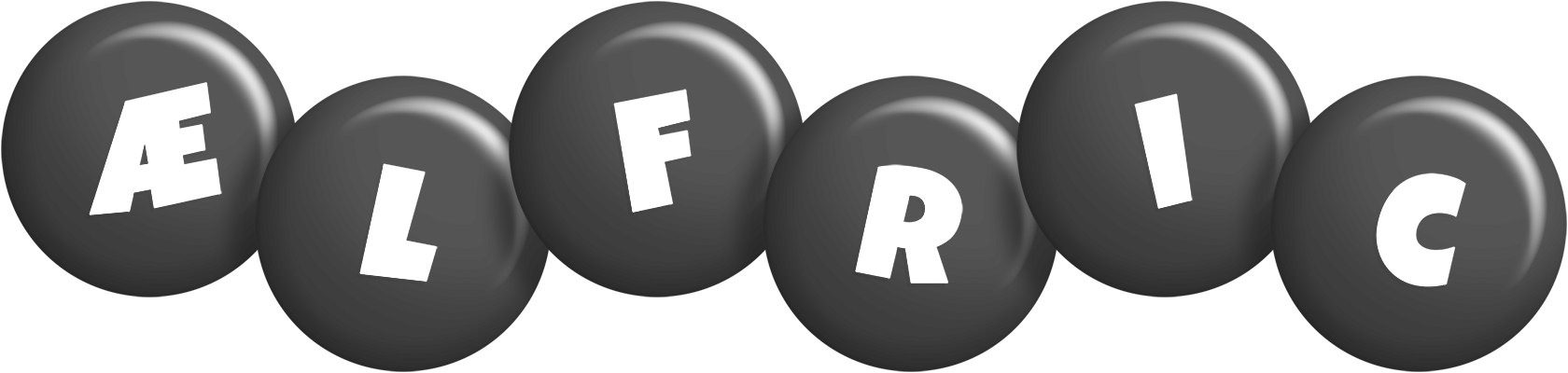 Ælfric candy-black logo