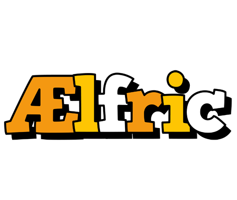 Ælfric cartoon logo