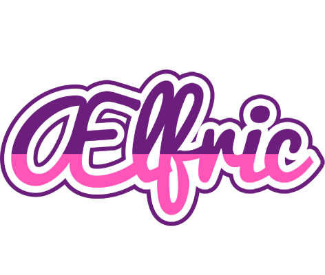 Ælfric cheerful logo