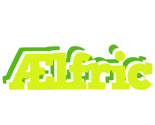 Ælfric citrus logo
