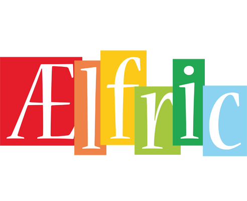 Ælfric colors logo