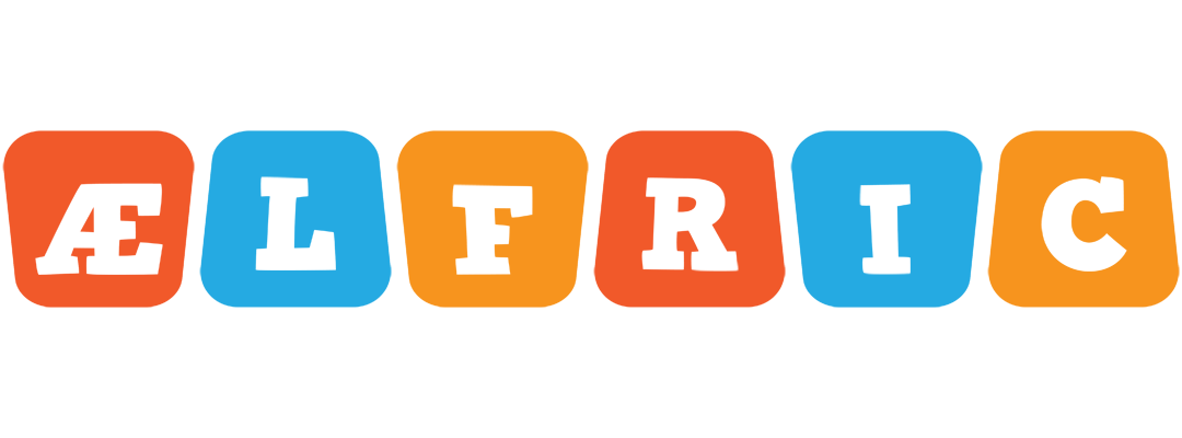Ælfric comics logo