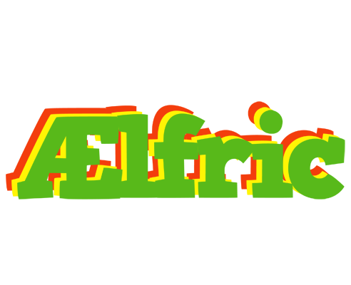 Ælfric crocodile logo