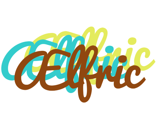 Ælfric cupcake logo