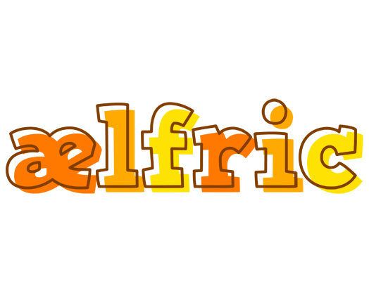 Ælfric desert logo