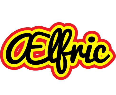 Ælfric flaming logo