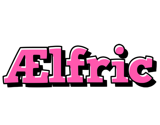 Ælfric girlish logo