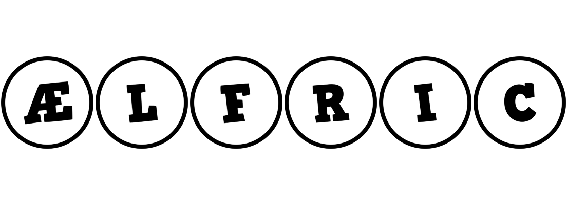 Ælfric handy logo