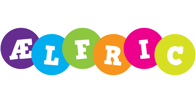Ælfric happy logo