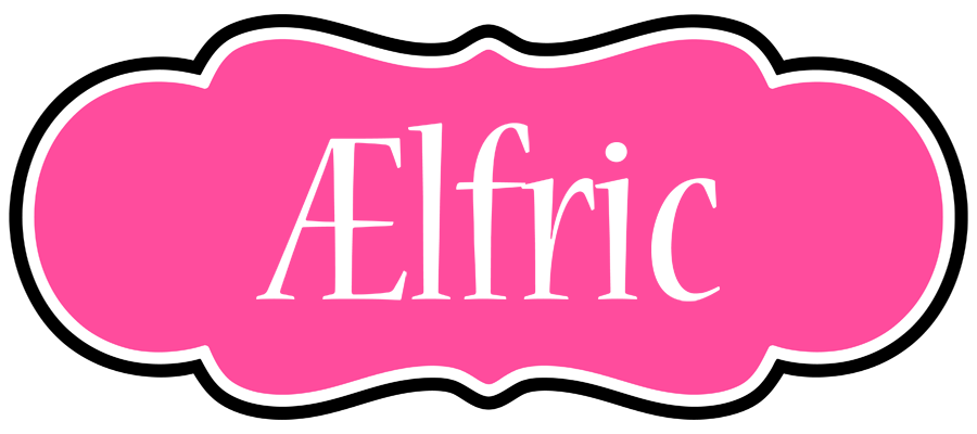 Ælfric invitation logo