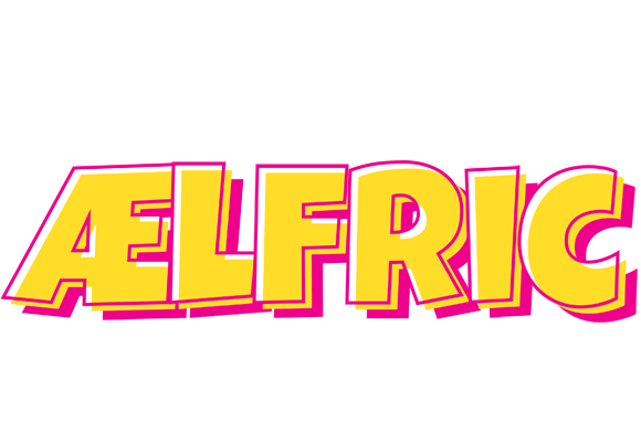 Ælfric kaboom logo