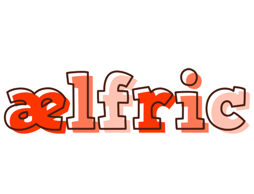Ælfric paint logo