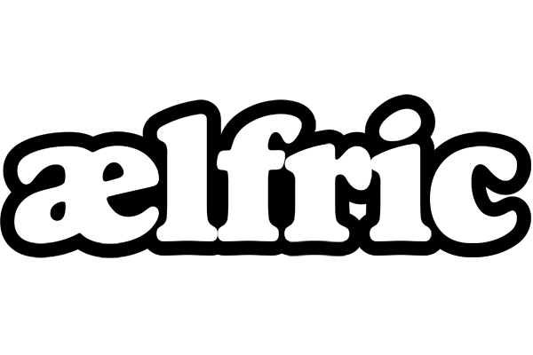 Ælfric panda logo