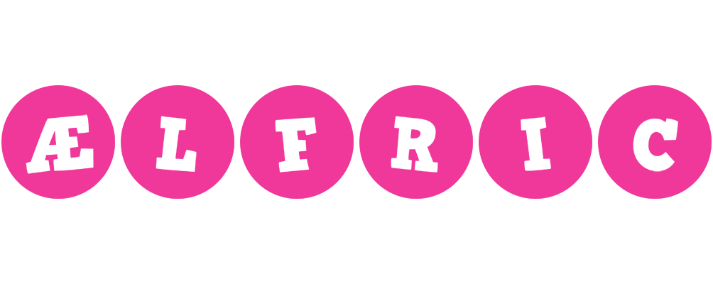 Ælfric poker logo