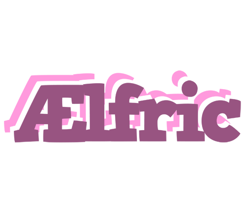 Ælfric relaxing logo