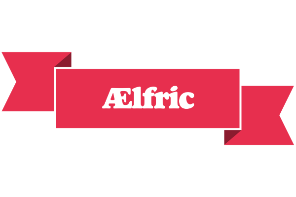 Ælfric sale logo