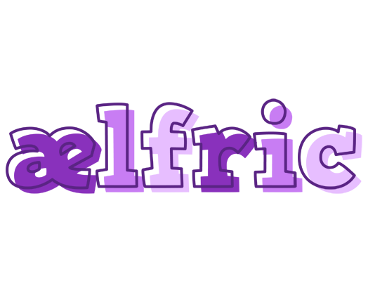 Ælfric sensual logo