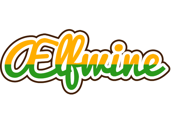 Ælfwine banana logo