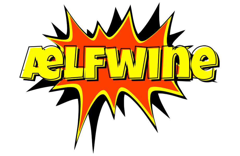 Ælfwine bazinga logo