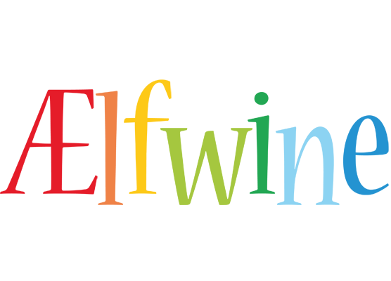 Ælfwine birthday logo