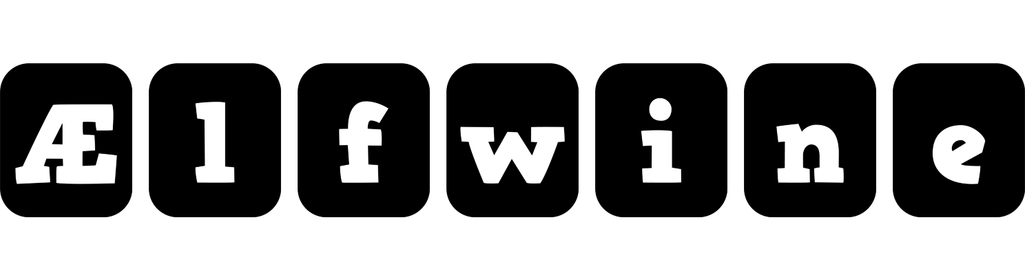 Ælfwine box logo