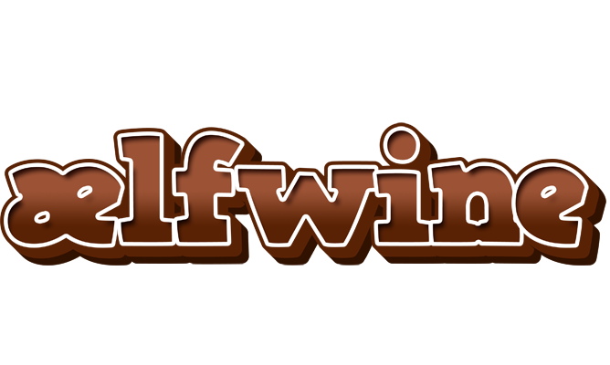 Ælfwine brownie logo