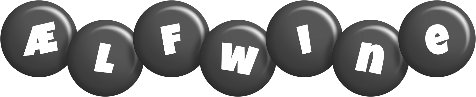 Ælfwine candy-black logo