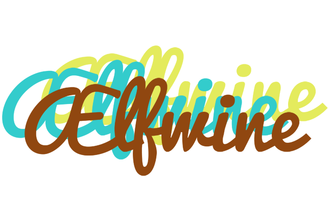 Ælfwine cupcake logo