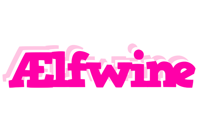 Ælfwine dancing logo