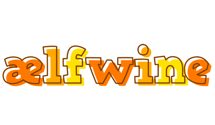 Ælfwine desert logo
