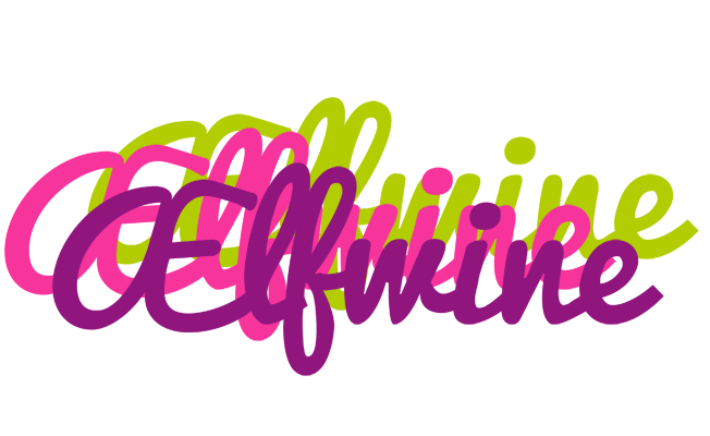 Ælfwine flowers logo