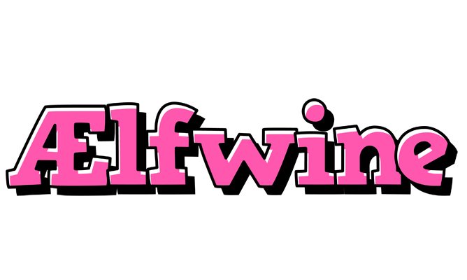 Ælfwine girlish logo