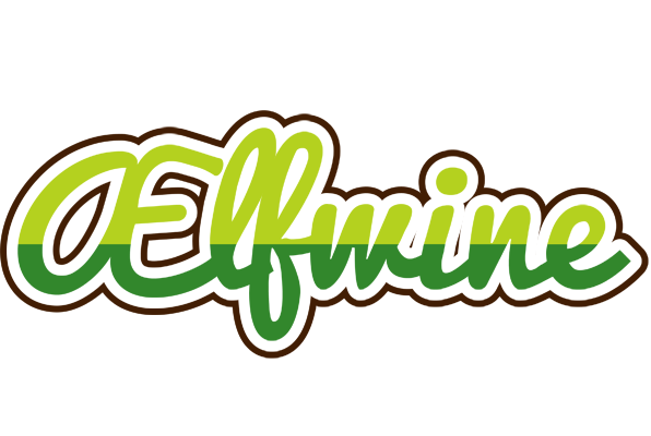 Ælfwine golfing logo