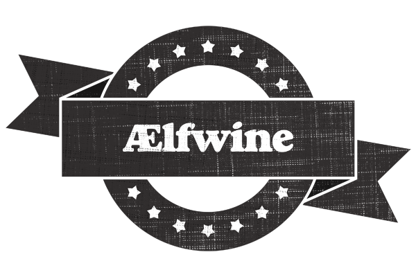 Ælfwine grunge logo