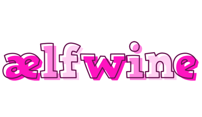 Ælfwine hello logo
