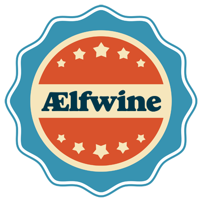 Ælfwine labels logo