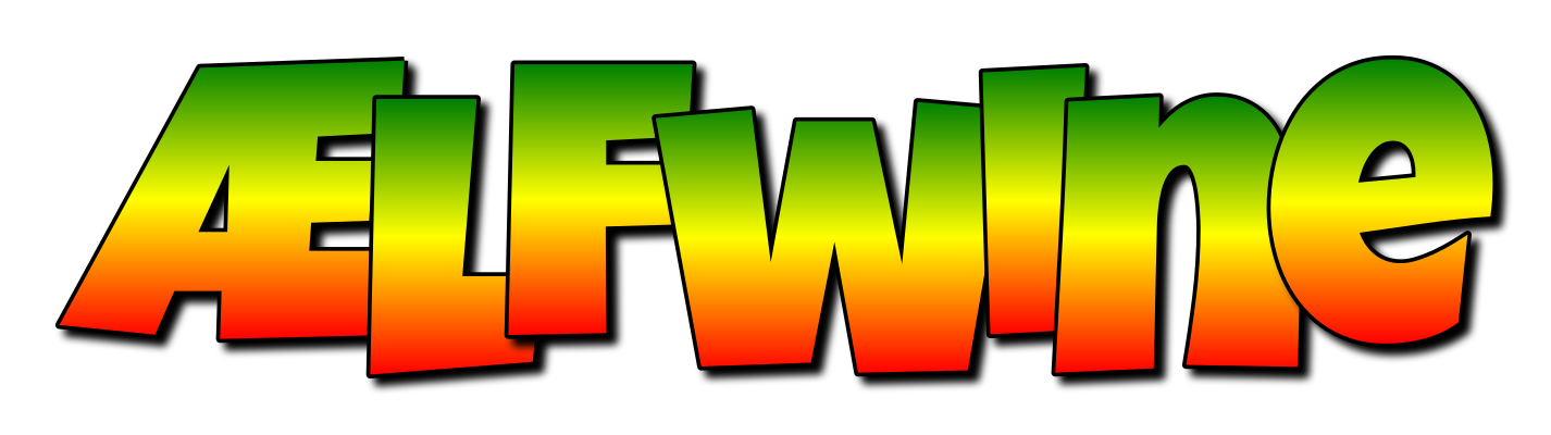 Ælfwine mango logo