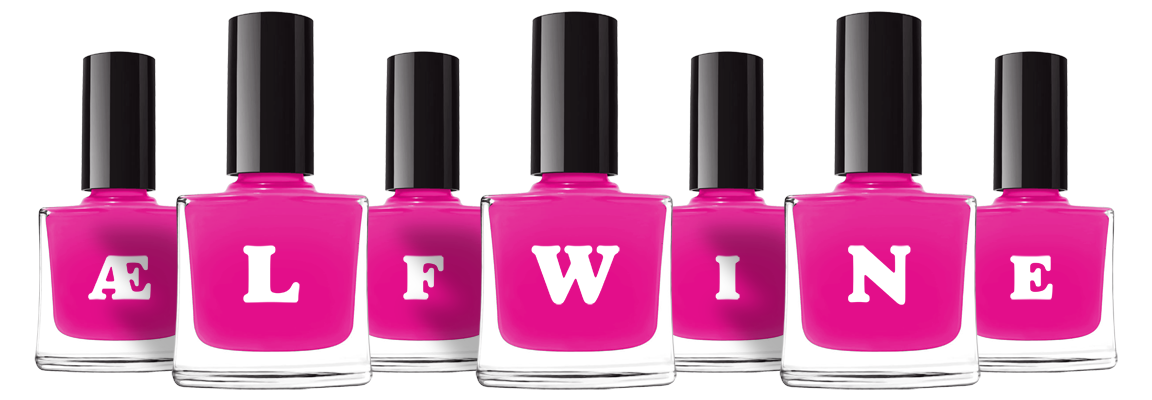 Ælfwine nails logo