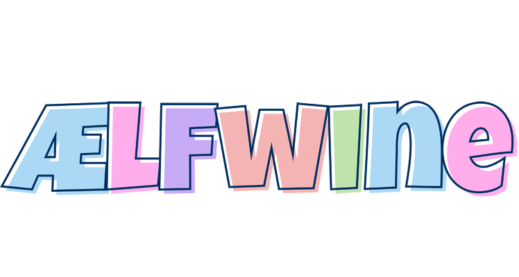 Ælfwine pastel logo