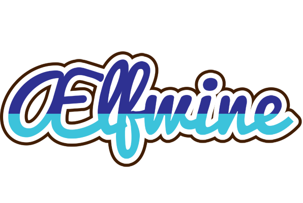 Ælfwine raining logo