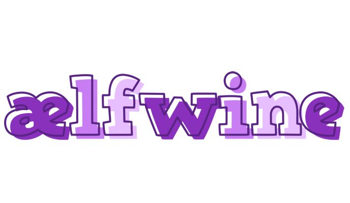 Ælfwine sensual logo
